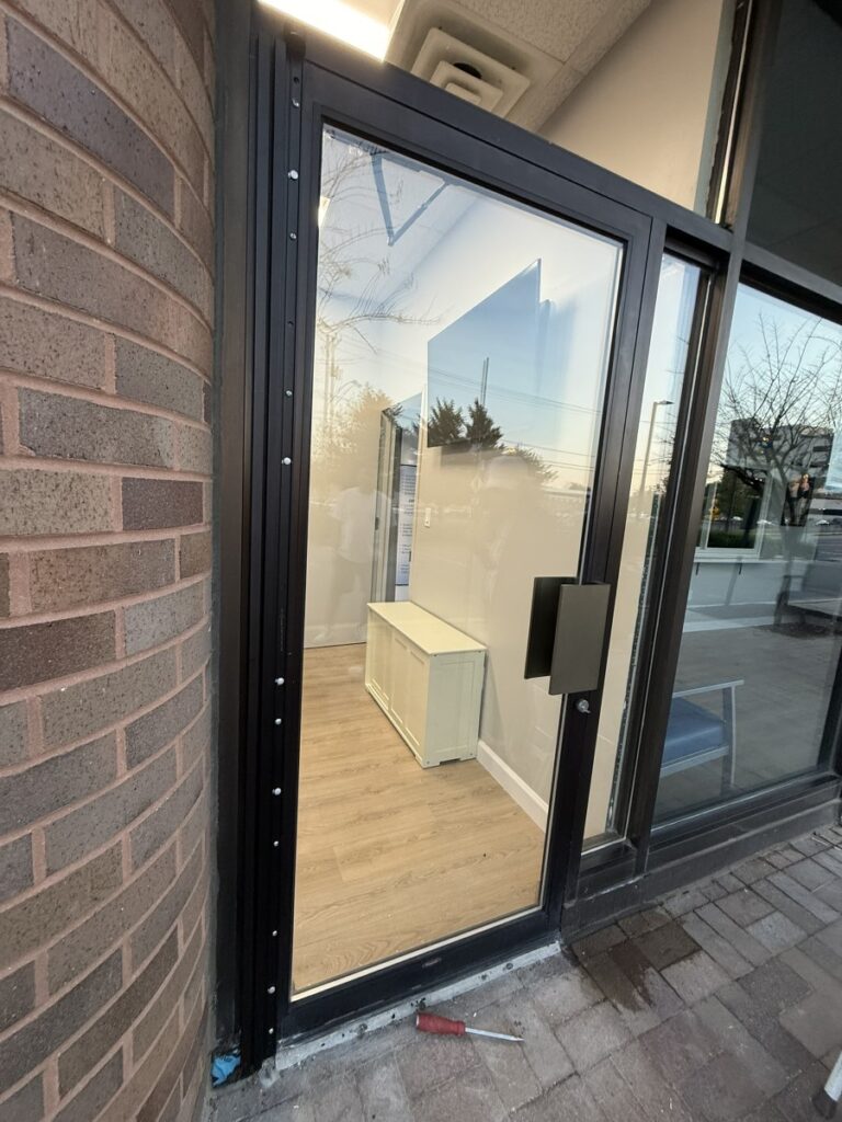 Glass Door Replacement Commercial Door repair Entry Door