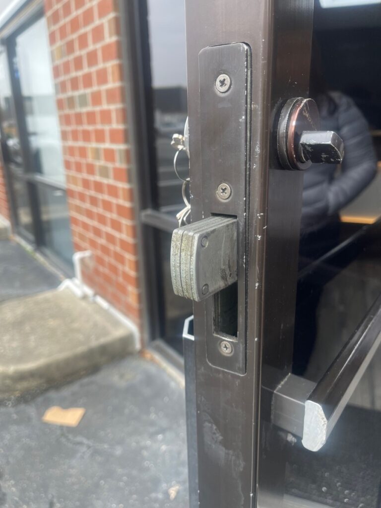 Broken Entry Door Lock