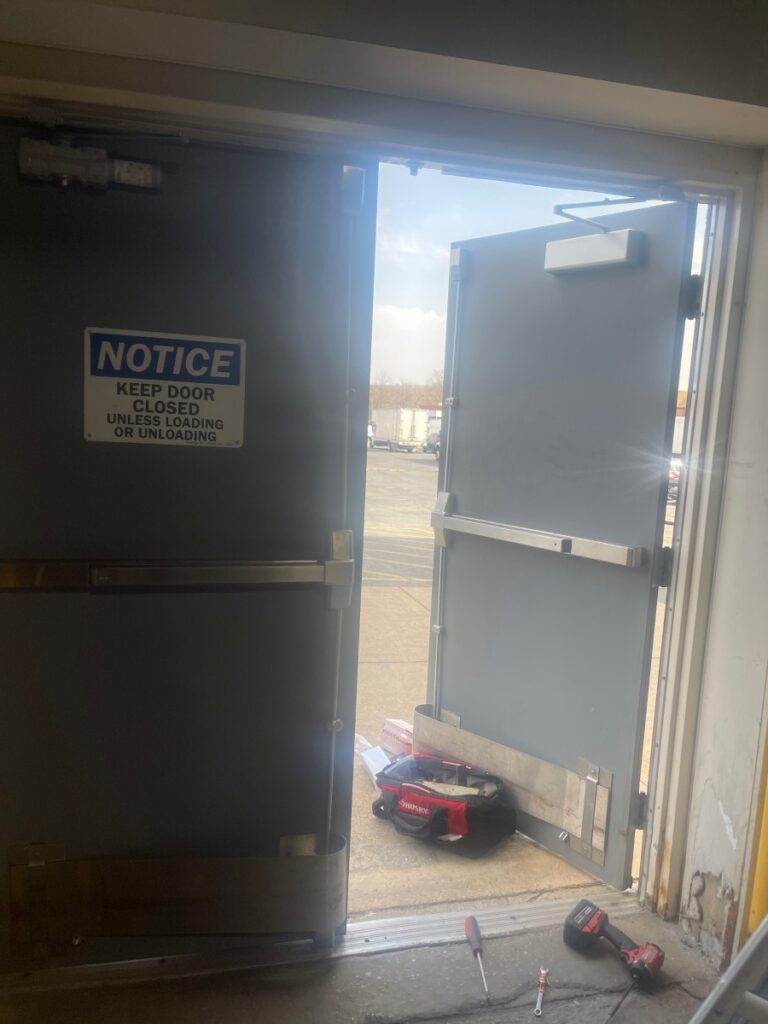 Exit Metal Door Repair