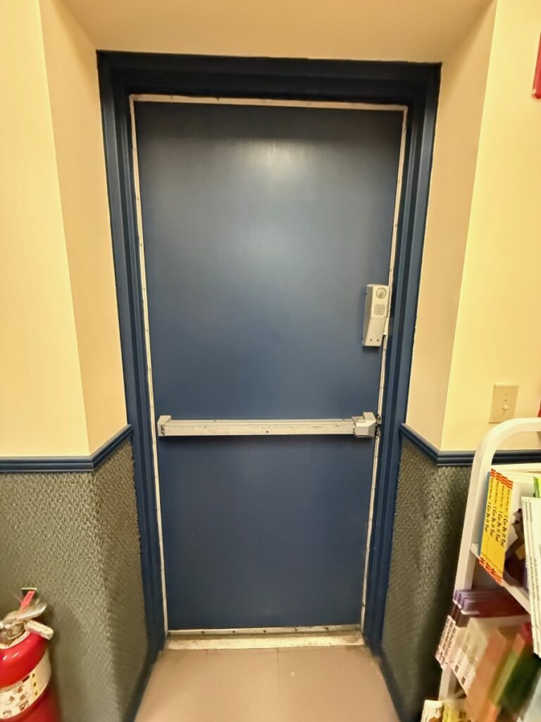 Exit Metal Door Repair